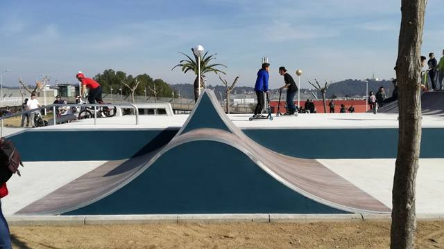 Skatepark a Sant Andreu de la Barca, Barcelona