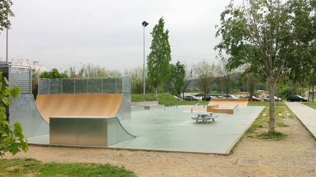 Skatepark a Sant Cugat, Barcelona