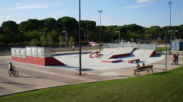 Skatepark al Pinar de Antequera, Valladolid