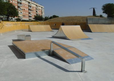 Skatepark a Parla, Madrid