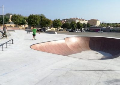 Skatepark en La Múnia de Castellví, Barcelona