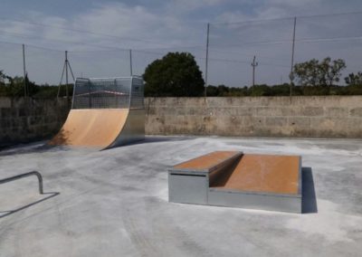 Skatepark en Llubí, Mallorca