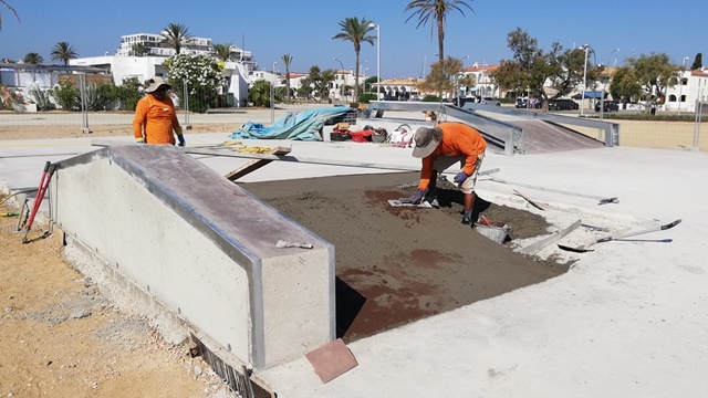 EN CONSTRUCCIÓ: SKATEPARK DE CASTELLÓ D’EMPÚRIES, GIRONA