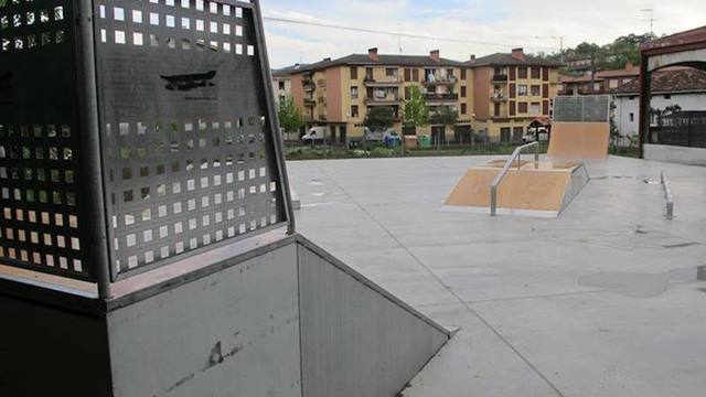 Skatepark en Idiazabal, Guipúzcoa
