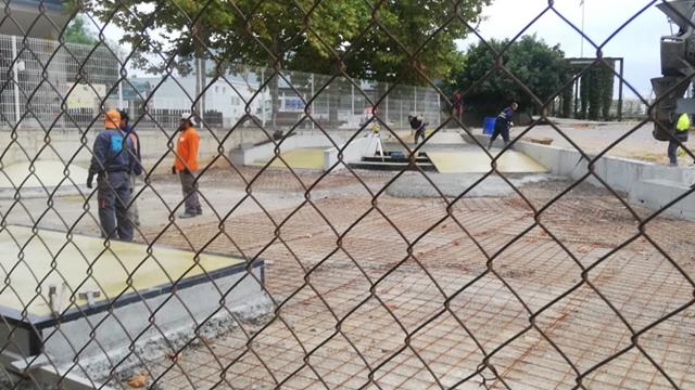 EN CONSTRUCCIÓ: SKATEPARK A SANT CUGAT SESGARRIGUES, BARCELONA