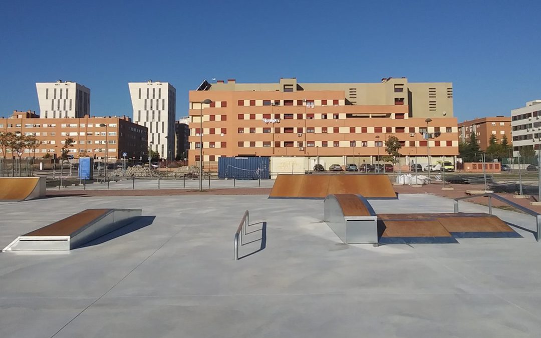Skatepark en Parla Este, Madrid