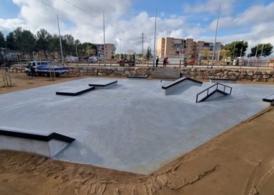 Skatepark en Tarragona, barrio Sant Salvador