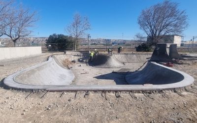 EN CONSTRUCCIÓ: SKATEPARK A UTEBO, SARAGOSSA